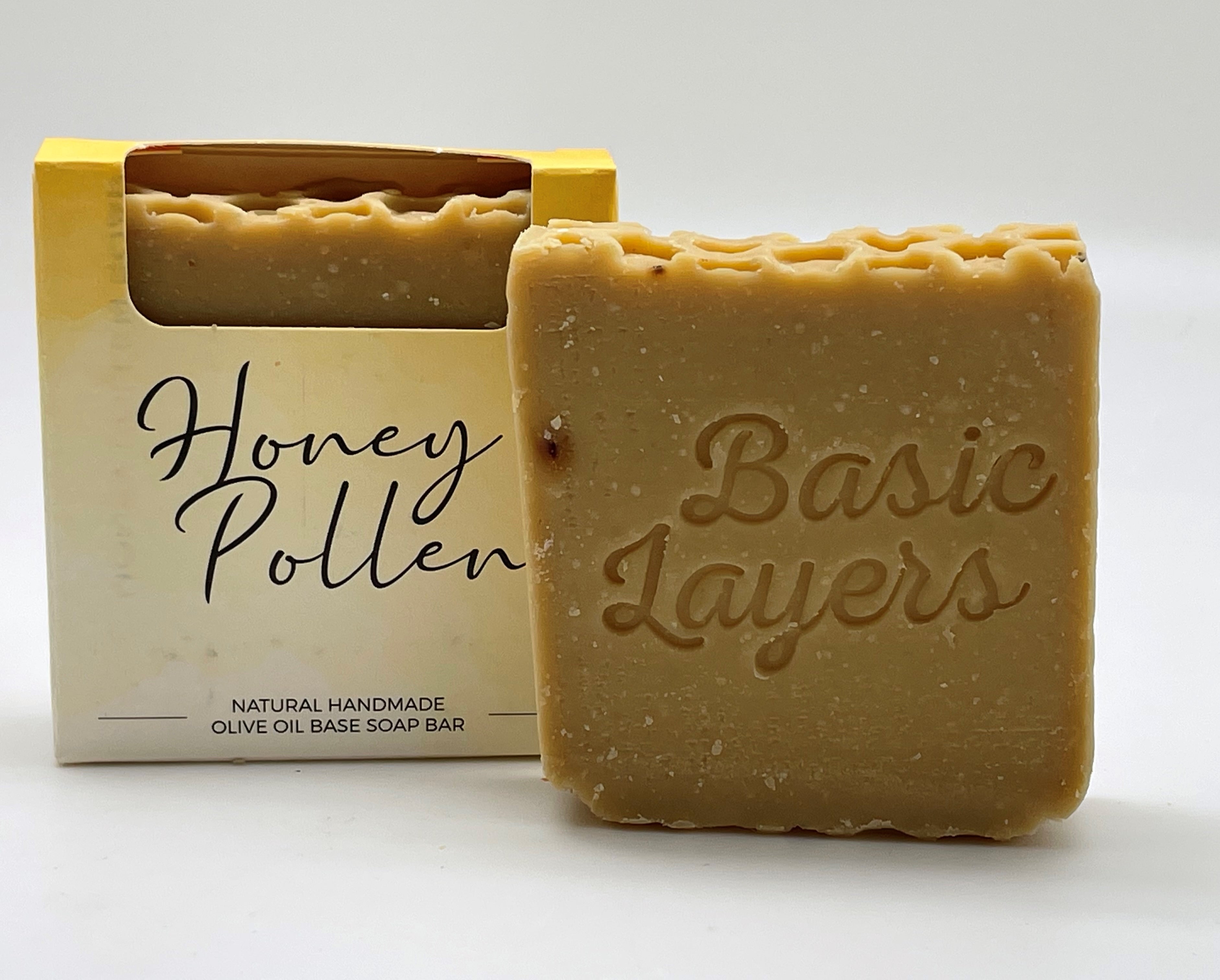 Artisan Handmade Scented Honey Pollen Soap Natural Moisturizing Skin Care - Love Salve 