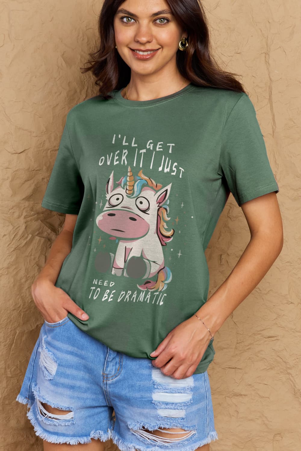 Simply Love: Dramatic Cotton Tee