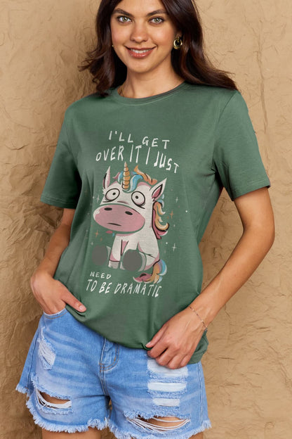 Simply Love: Dramatic Cotton Tee