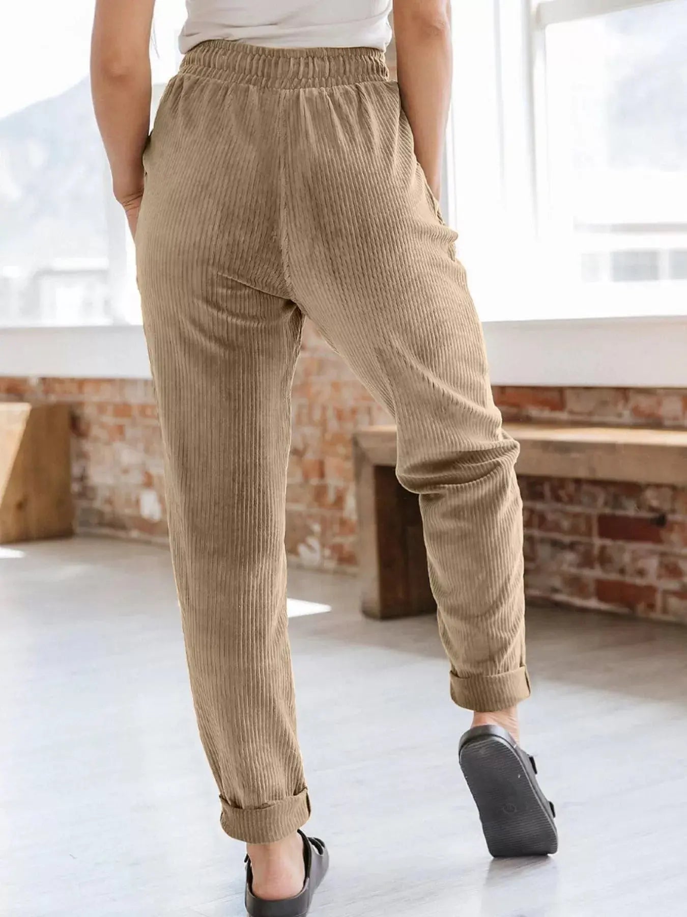 Relaxed Fit Corduroy Pants Simply Love