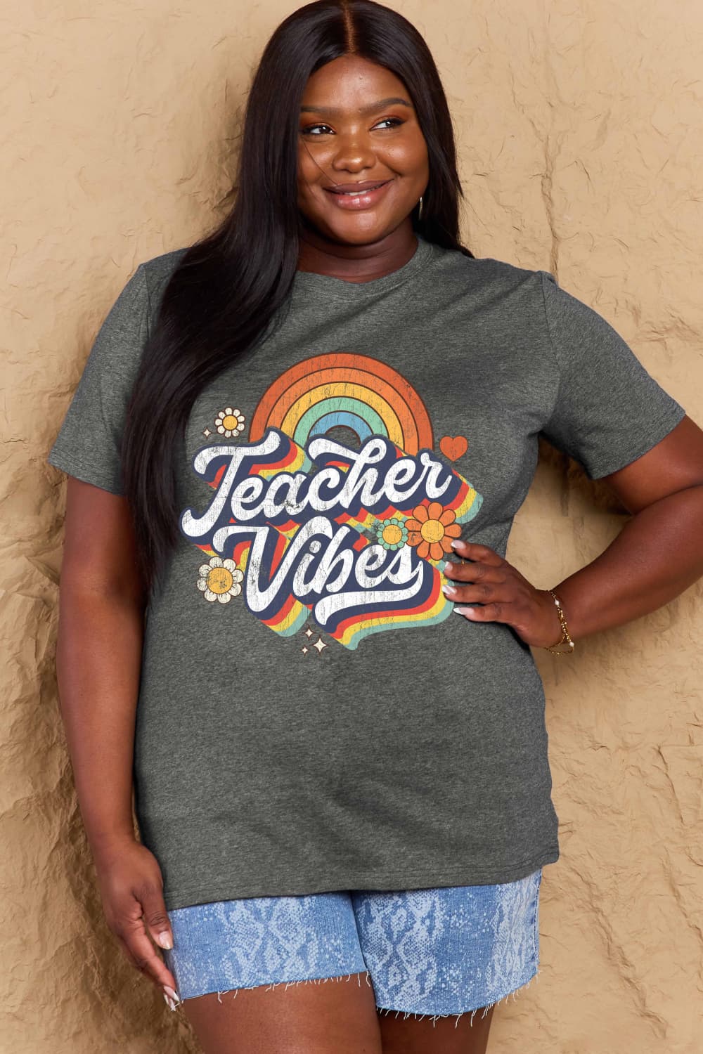 Simply Love Teacher Vibes Tee