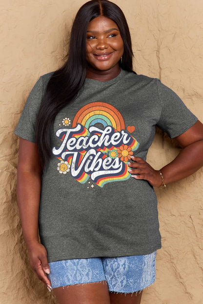 Simply Love Teacher Vibes Tee