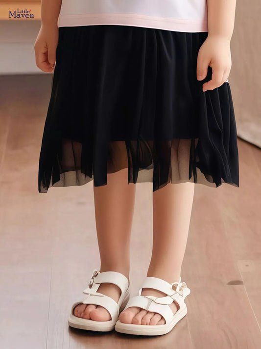 Children's Flowy Tulle Skirt Simply Love