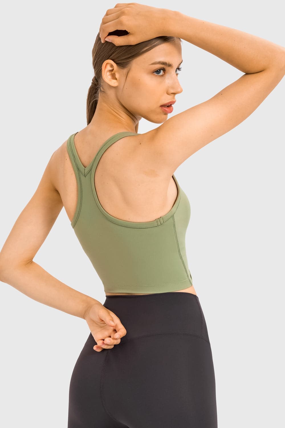 Racerback Sports Bra.