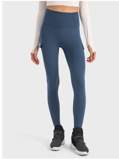 Wide Waistband Sports Leggings.