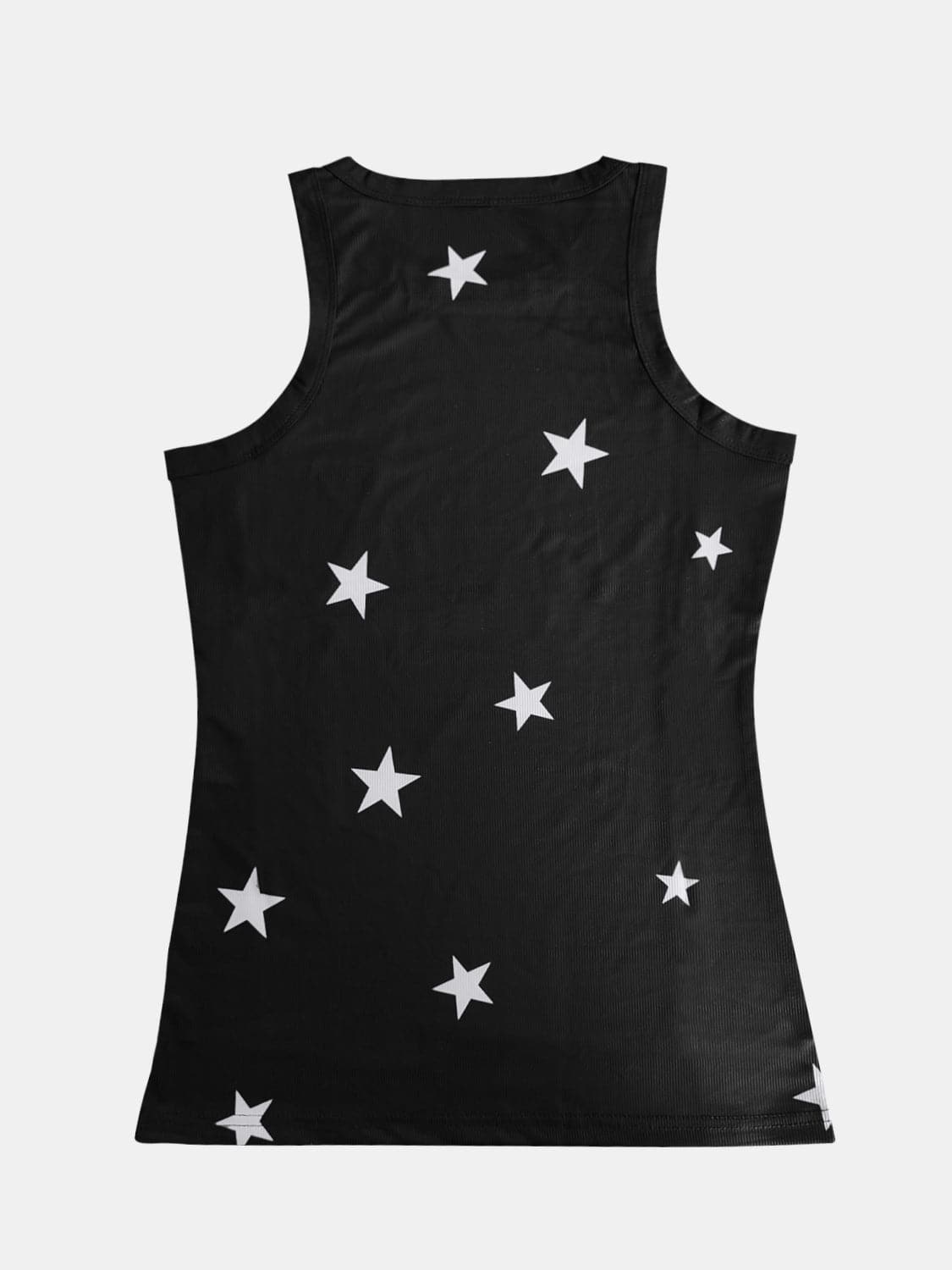 Full Size Star Round Neck Tank.