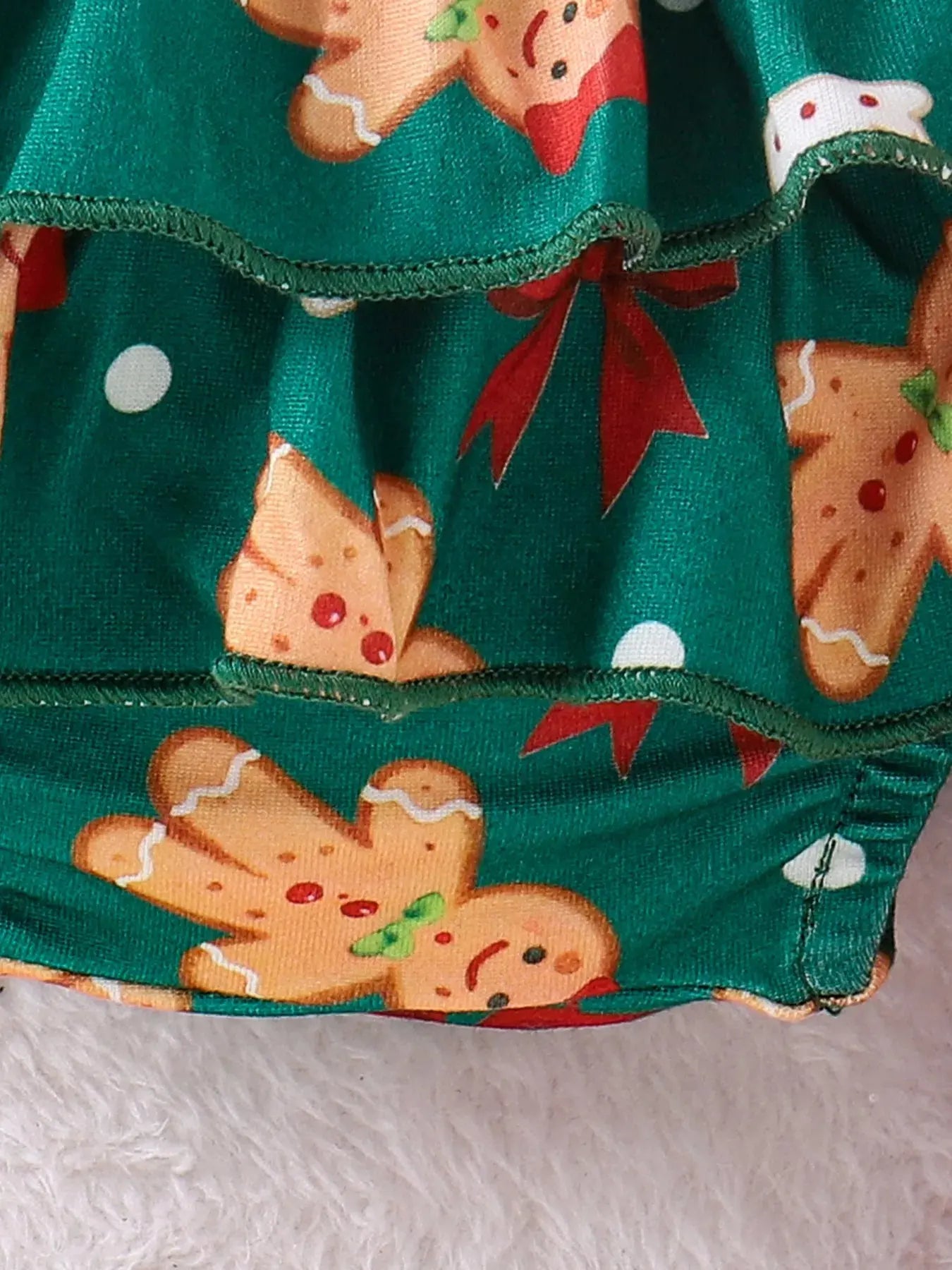 Children's My First Christmas Ruffle Sleeve Set Simply Love