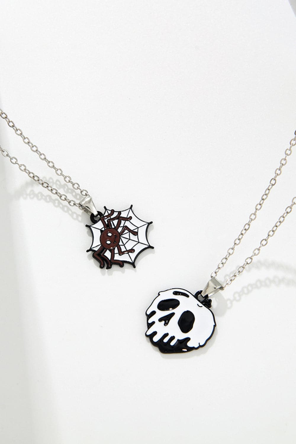 Spooky Charm Two-Piece Necklace Set