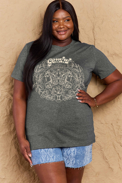 Simply Love Gemini Graphic Tee