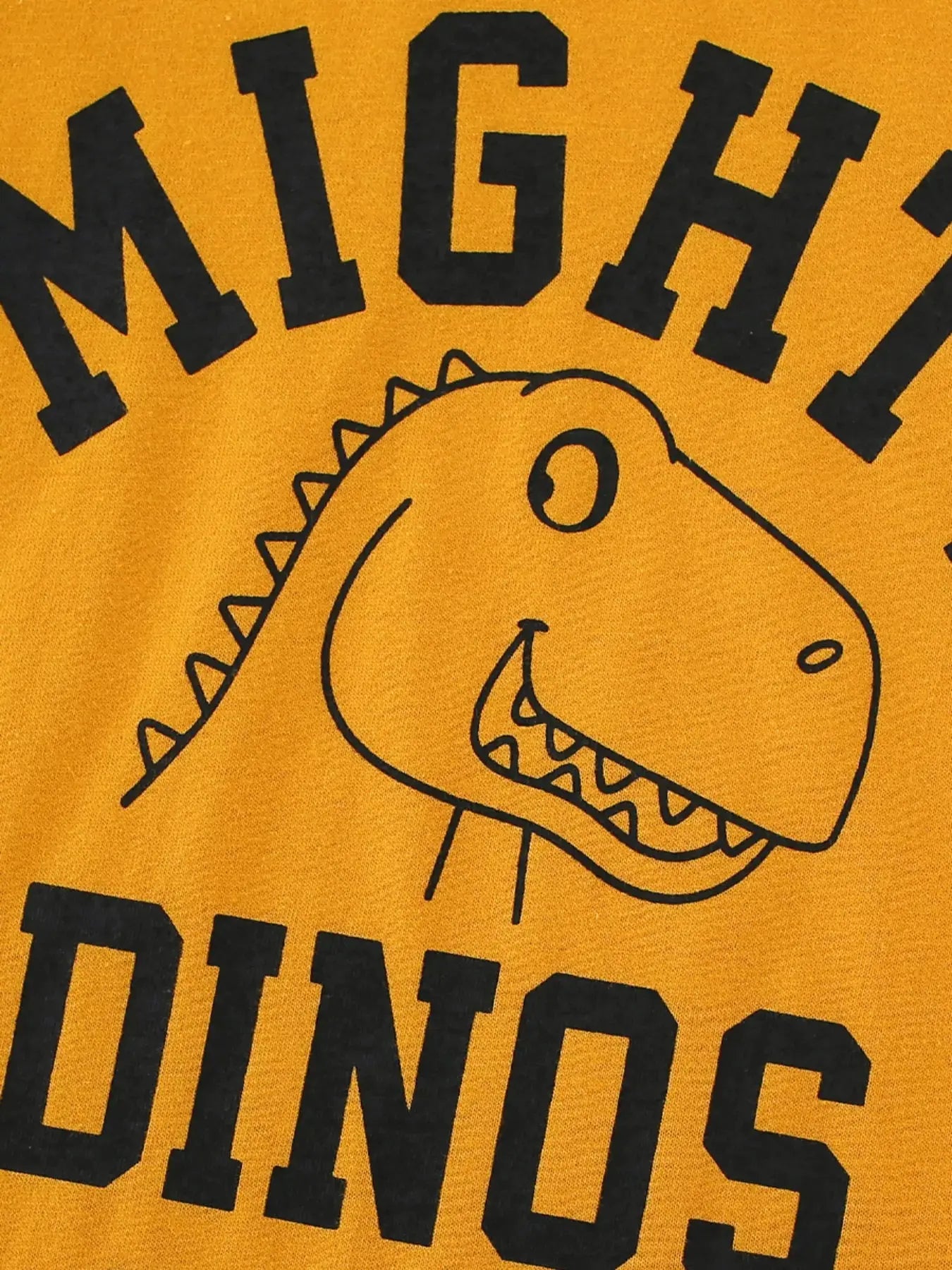 Children's Dinosaur Round Neck T-Shirt Simply Love