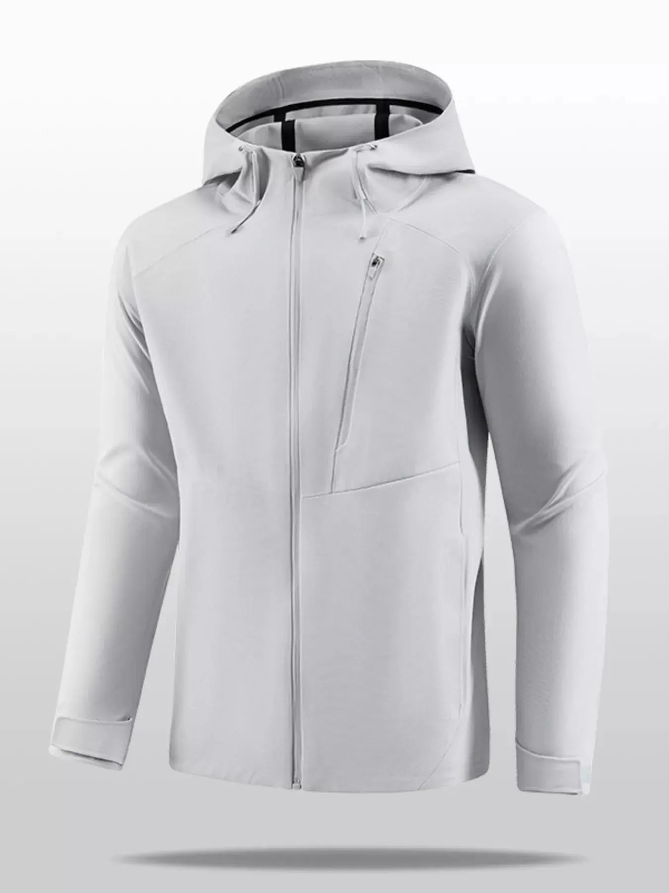 Men's Plus Size Lightweight Hooded Zip Up Jacket Simply Love