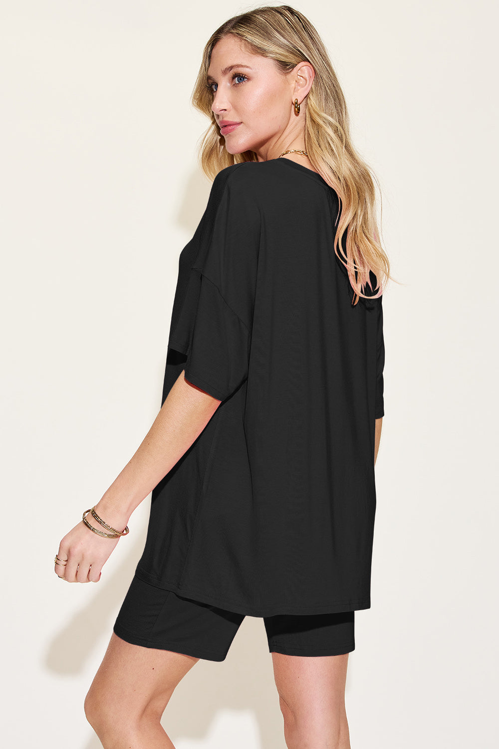 ShopBasicbae: Bamboo V-Neck Set