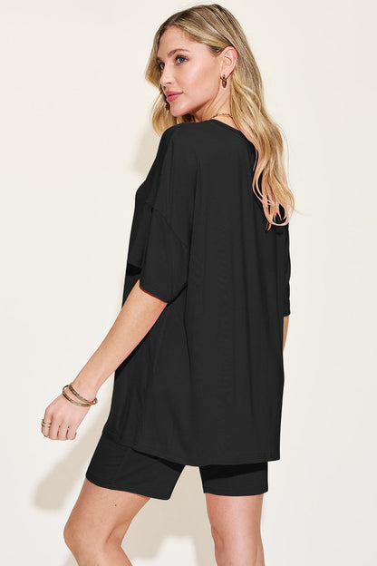 ShopBasicbae: Bamboo V-Neck Set