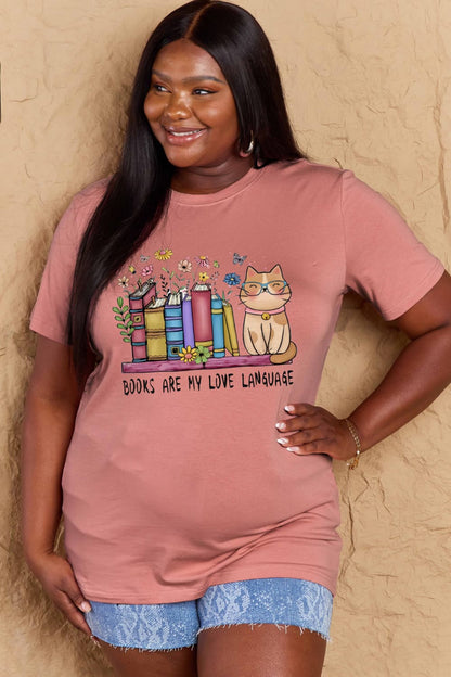Simply Love: Books Graphic Tee
