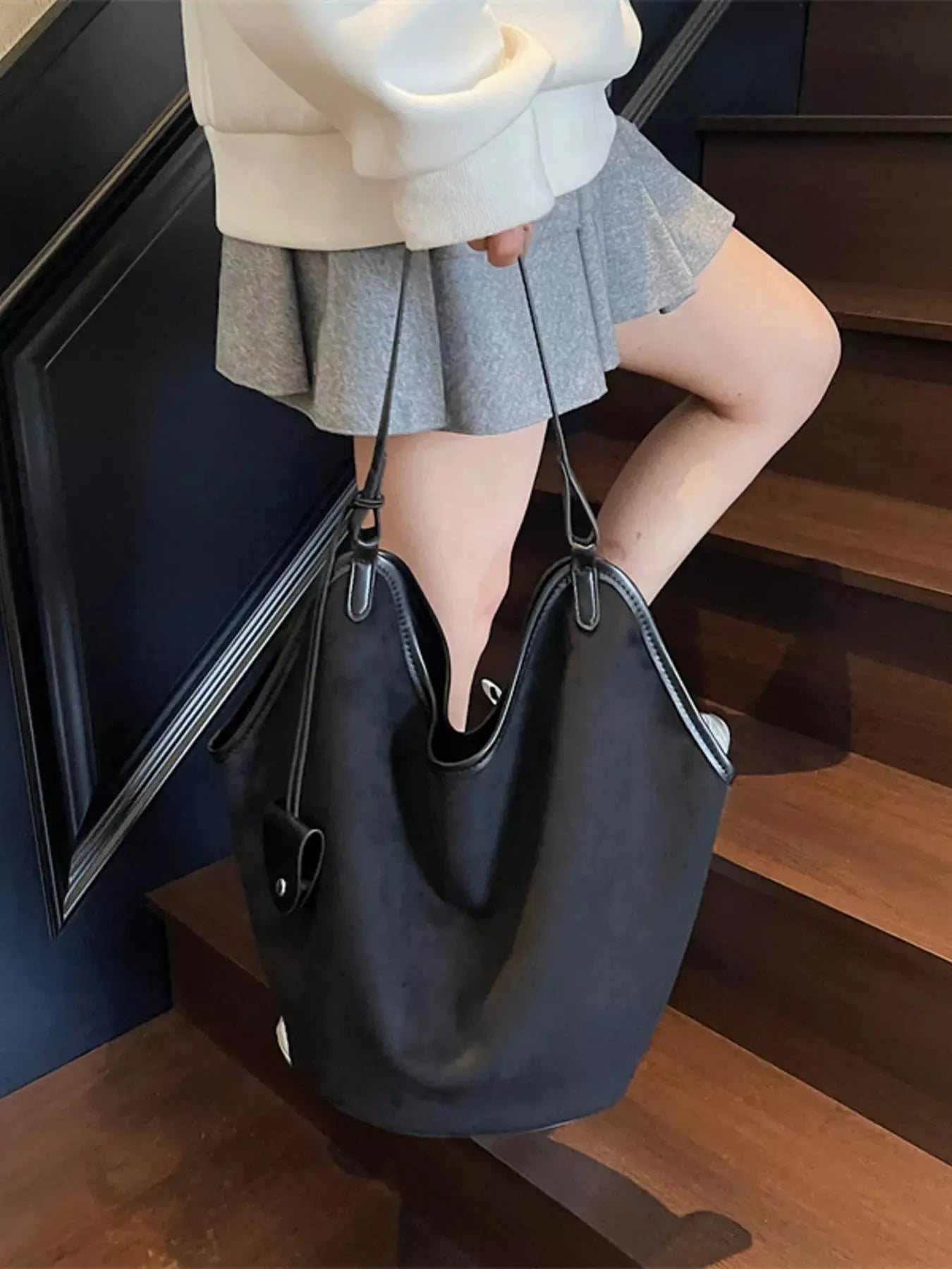 Solid Color Tote Bag Simply Love