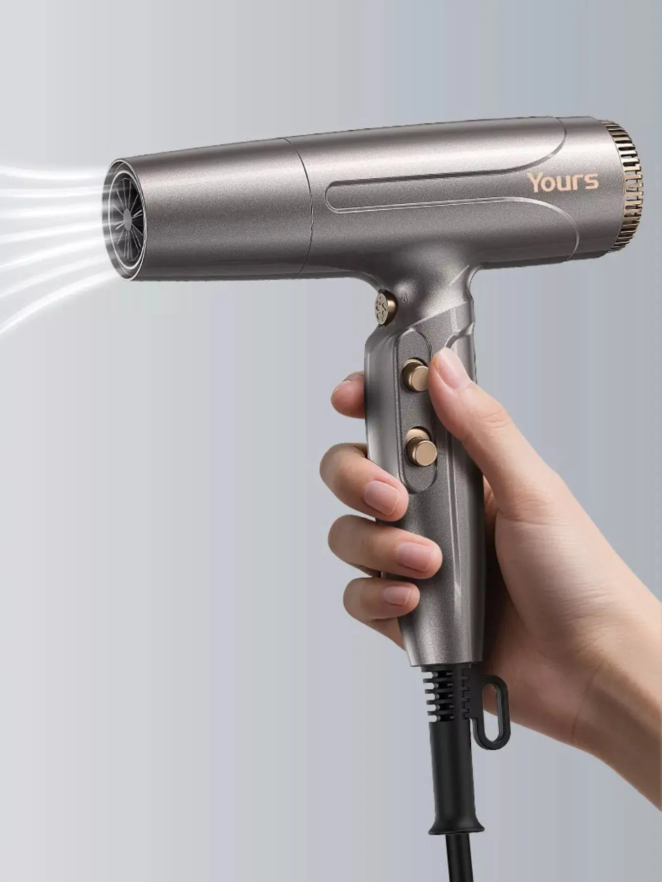 High-Speed Hair Dryer with Temperature Control Simply Love