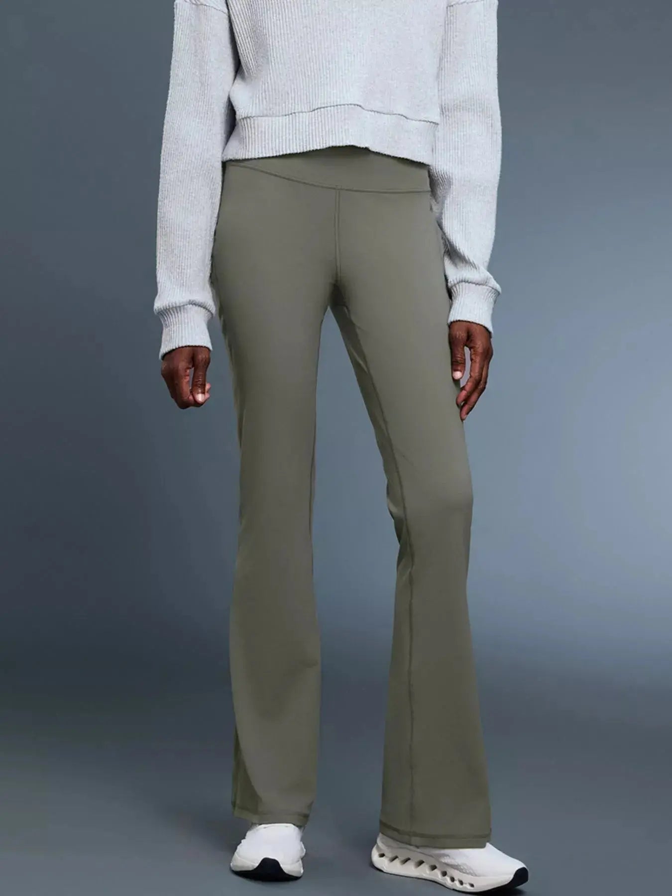 High-Waisted Flare Active Pants Simply Love