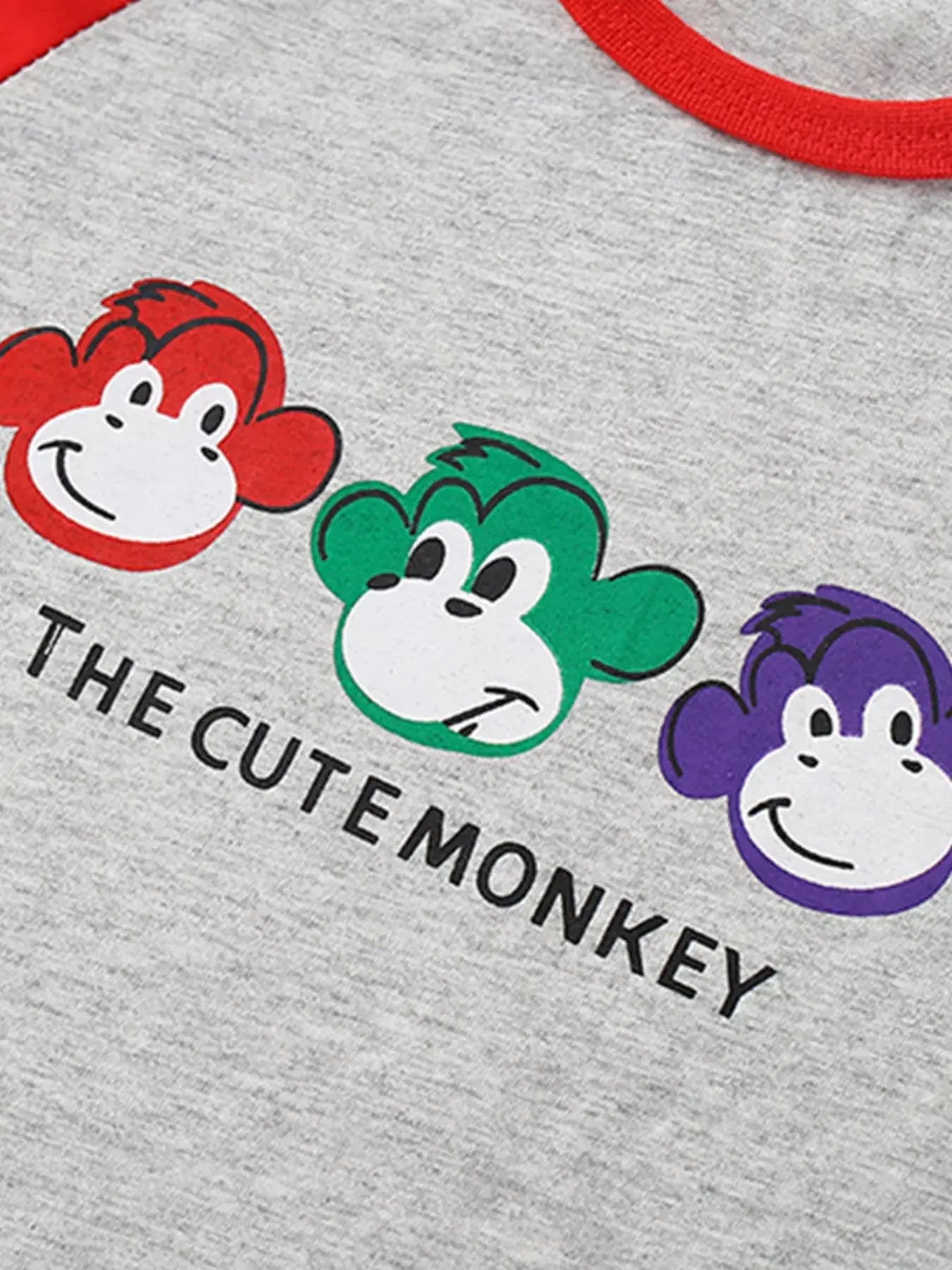 Children's Cute Monkey Tee and Shorts Set Simply Love
