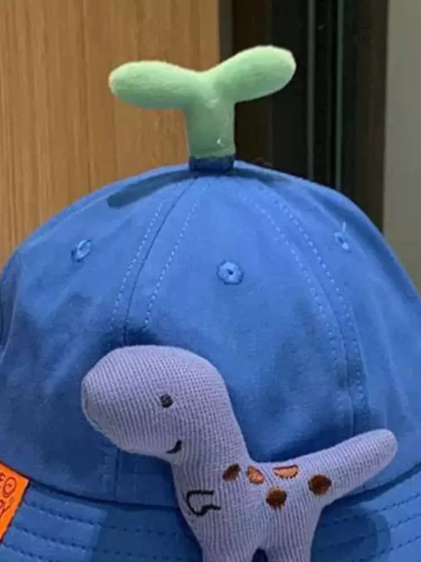 Children's Dinosaur & Sprout Decor Bucket Hat Simply Love