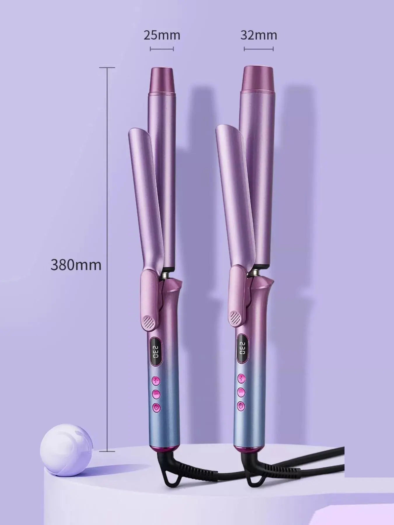 Adjustable Temperature Curling Iron Simply Love