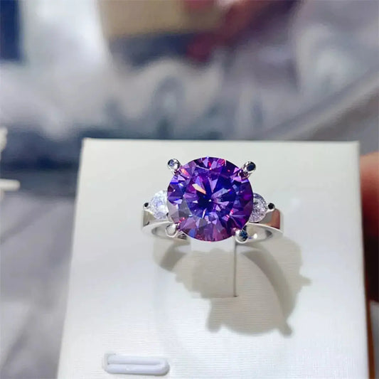 5 Carat Moissanite 925 Sterling Silver Ring Simply Love