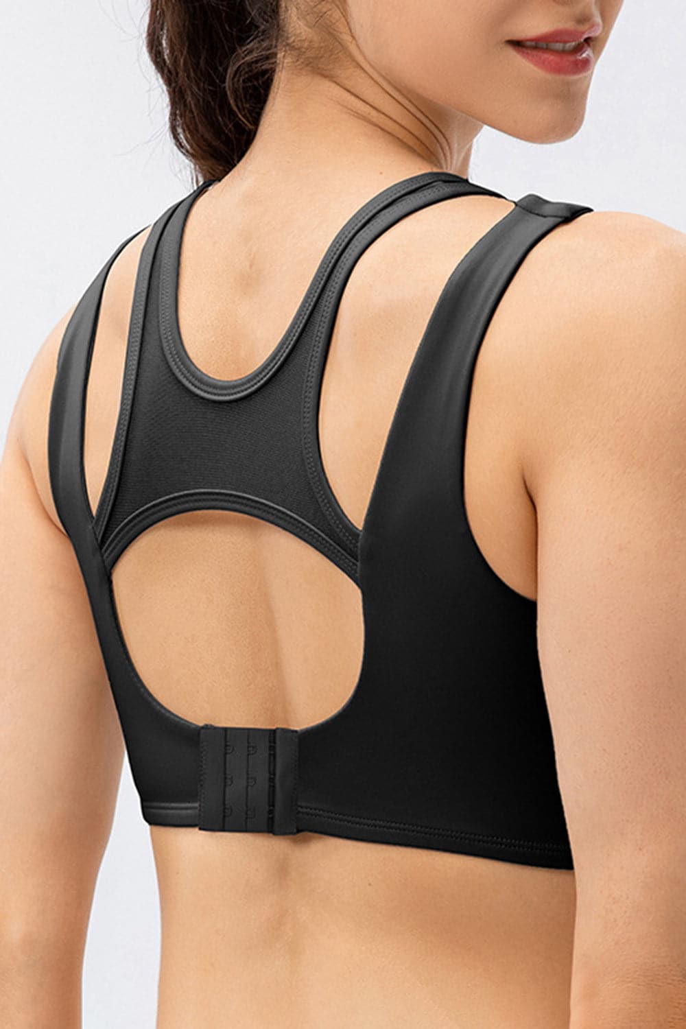 Cutout Wide Strap Active Tank.