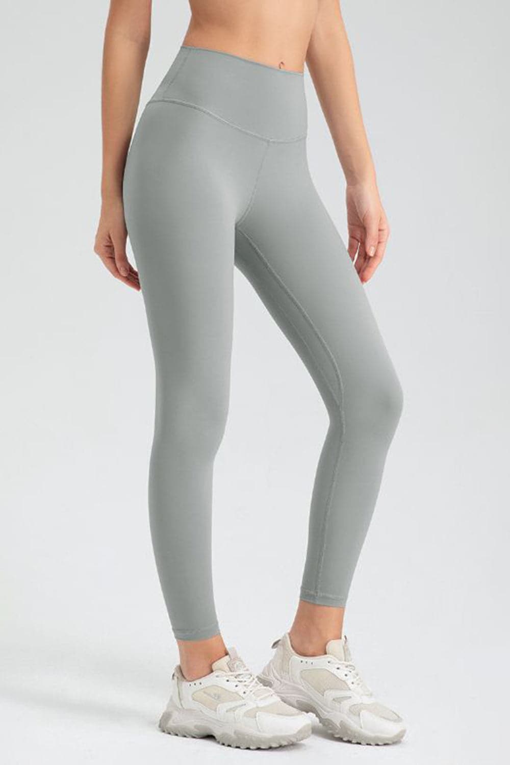 Wide Waistband Slim Fit Active Leggings.