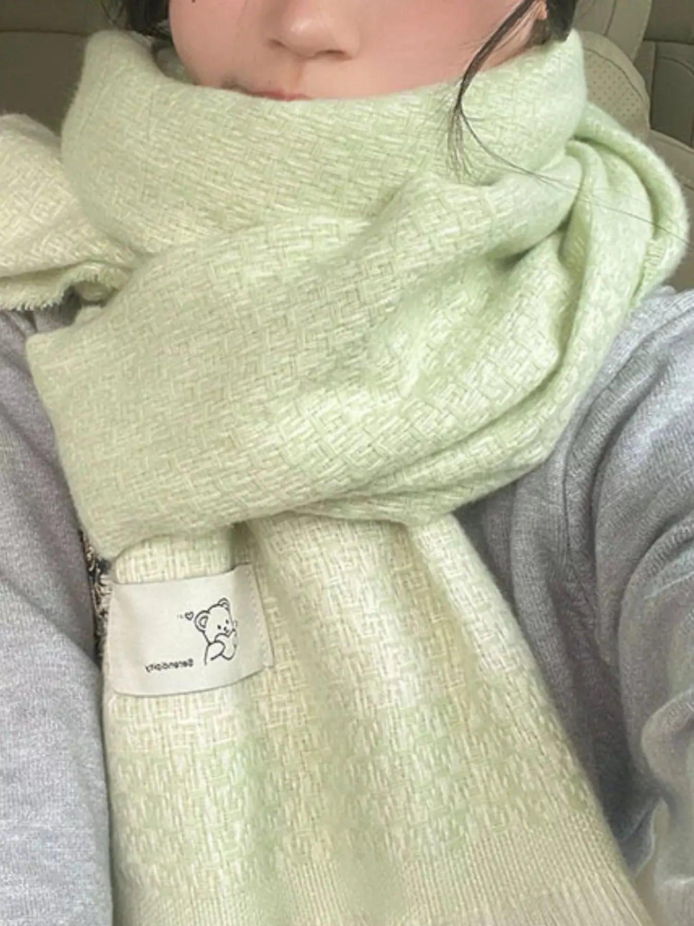 Raw Hem Scarf Simply Love