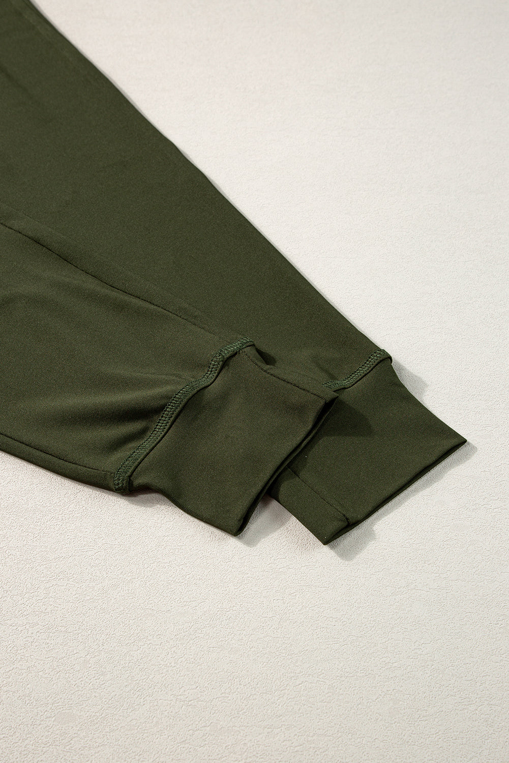 Moss green joggers with pockets