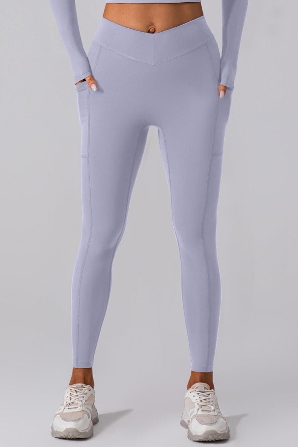 High Waist Active Leggings with Pockets.