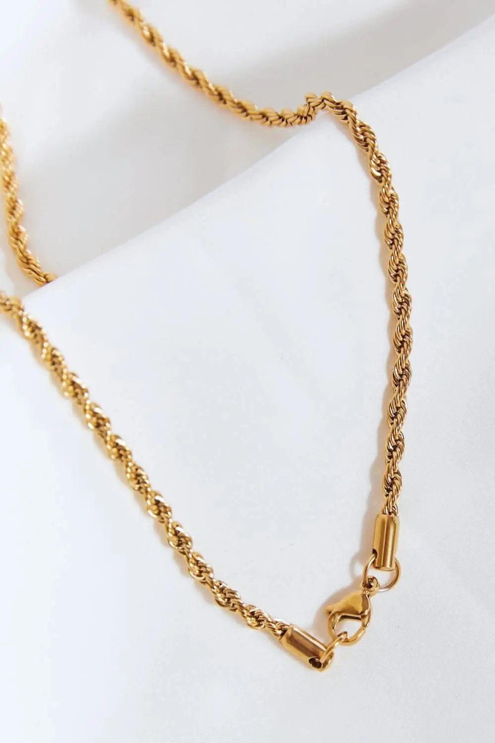 Brass Lightning Bolt Necklace - Love Salve 