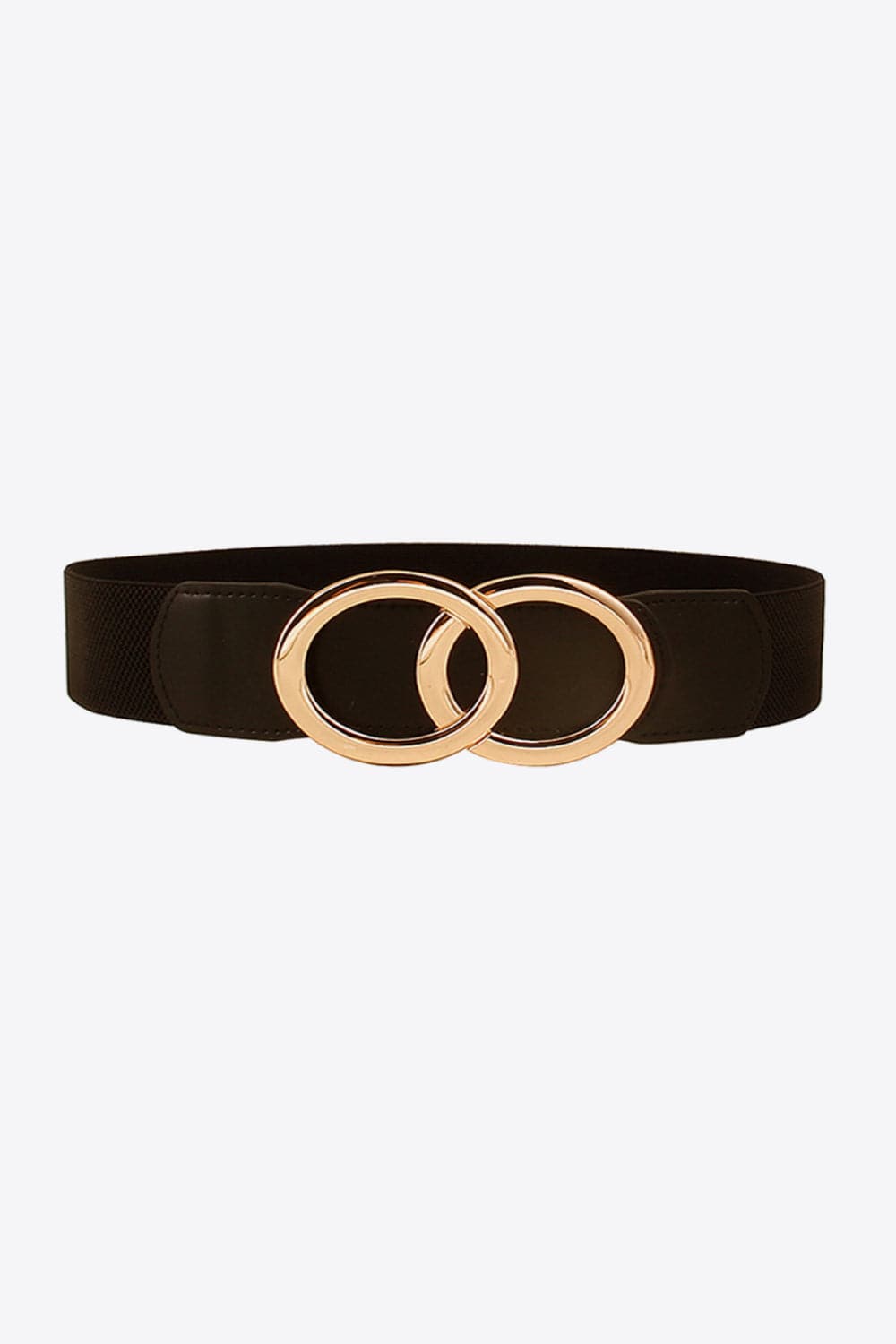 Zinc Alloy Buckle Elastic PU Belt.