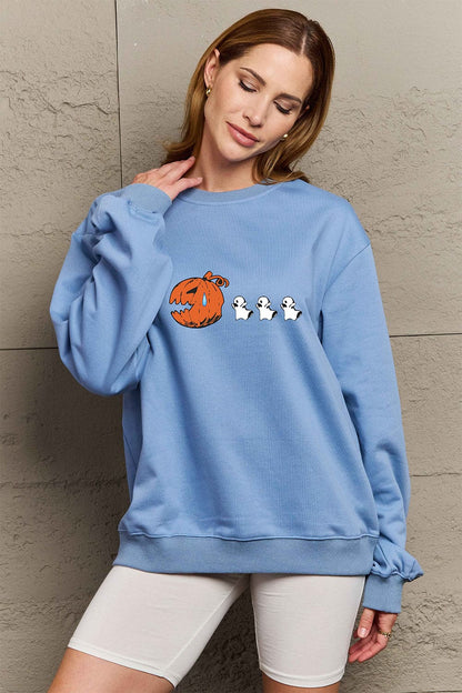 Stylish Drop Shoulder Graphic Sweatshirt