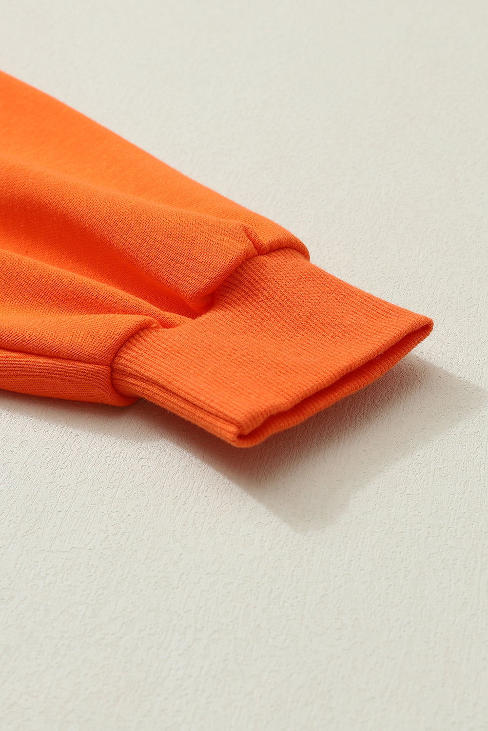 Cheer on game day with our stylish orange rugby sweatshirt