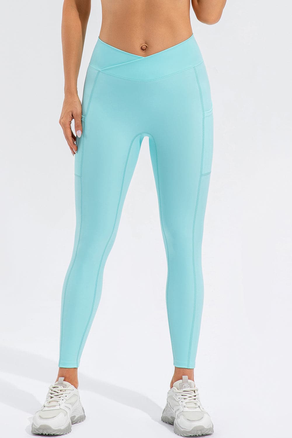 High Waist Active Leggings with Pockets.