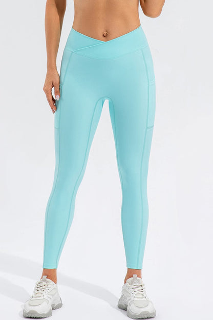 High Waist Active Leggings with Pockets.