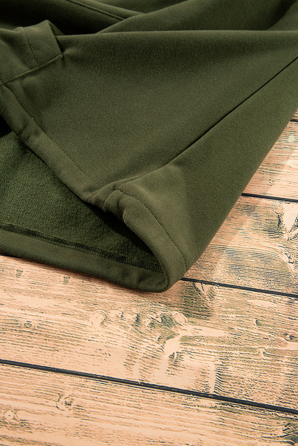 Kate Fleece Lined Half Zipper Hoodie with Kangaroo Pockets - Love Salve 
