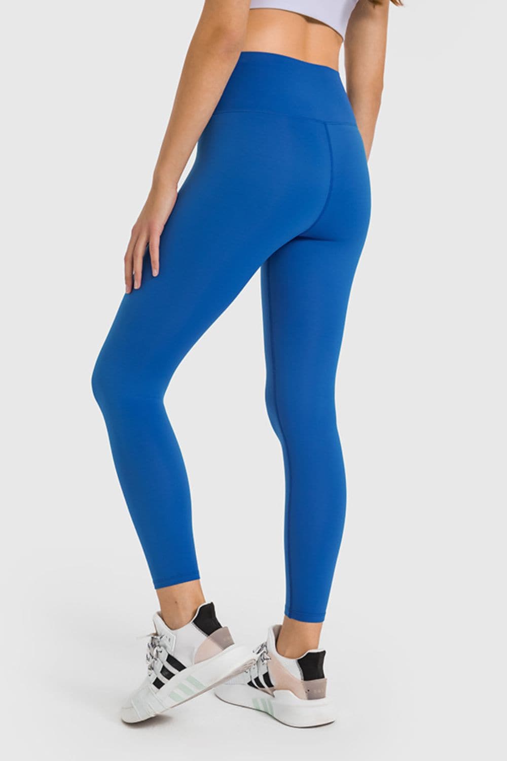 High Waist Ankle-Length Yoga Leggings.