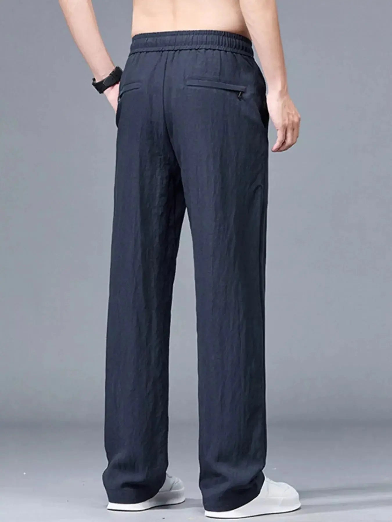 Men's Plus Size Lightweight Casual Pants Simply Love