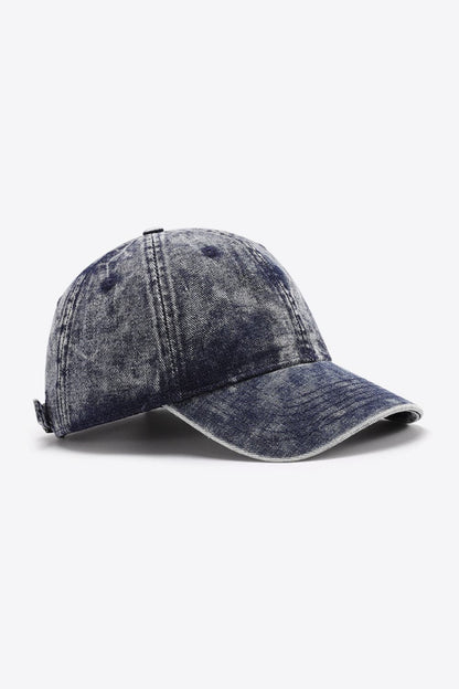 Plain Adjustable Baseball Cap.