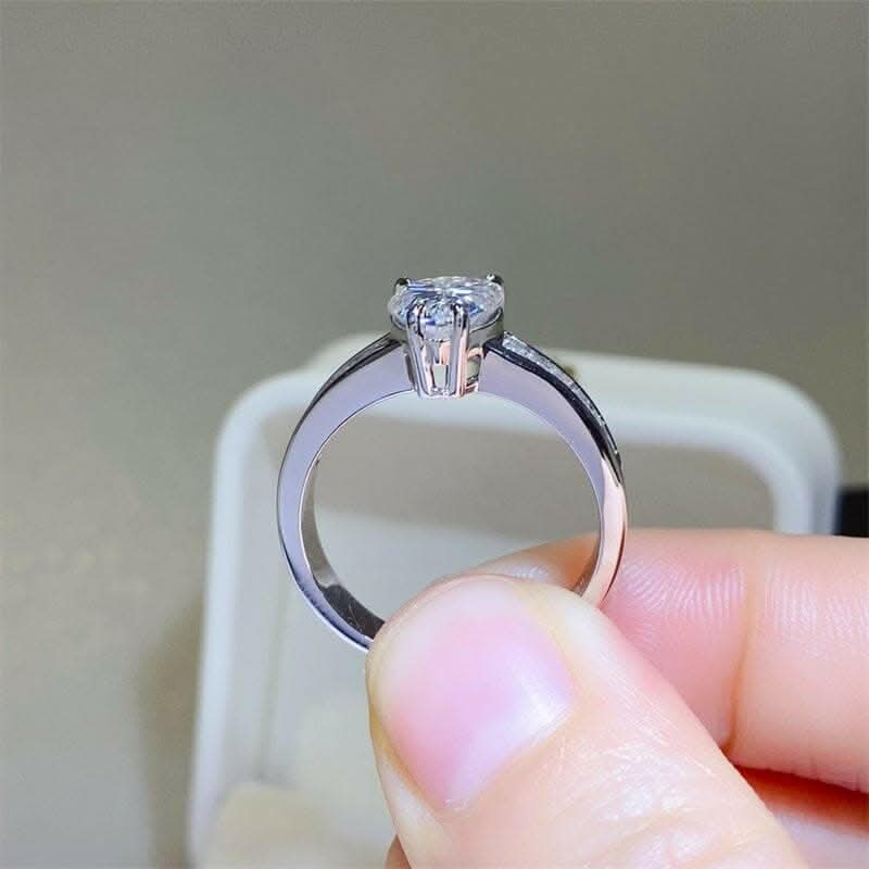 3 Carat Moissanite 925 Sterling Silver Ring - Love Salve