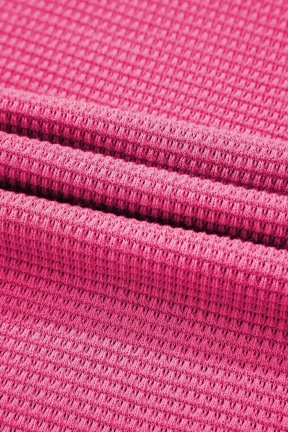 Solid Color Textured Buttoned Shirt and Casual Pants Set Simply Love