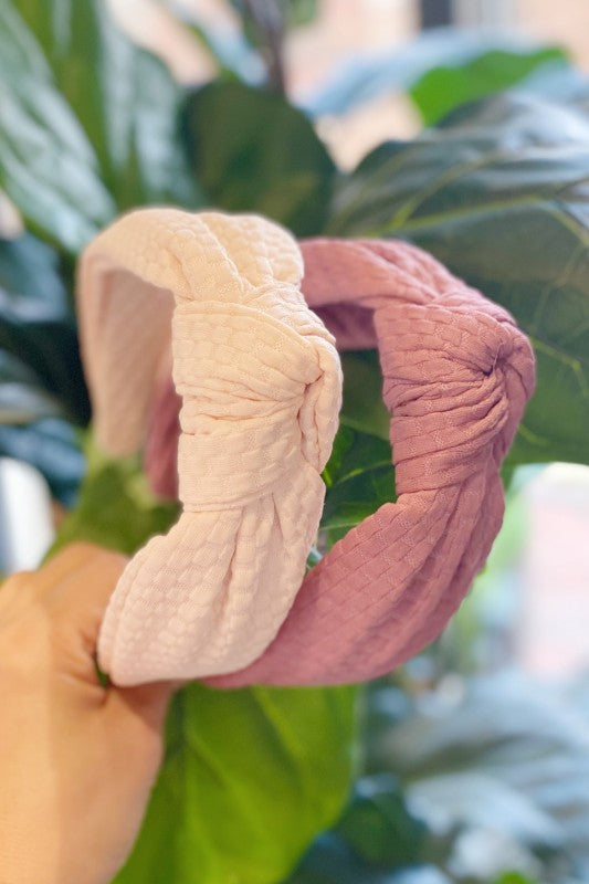 Embossed Charm Headband Coco’s Tee Boutique