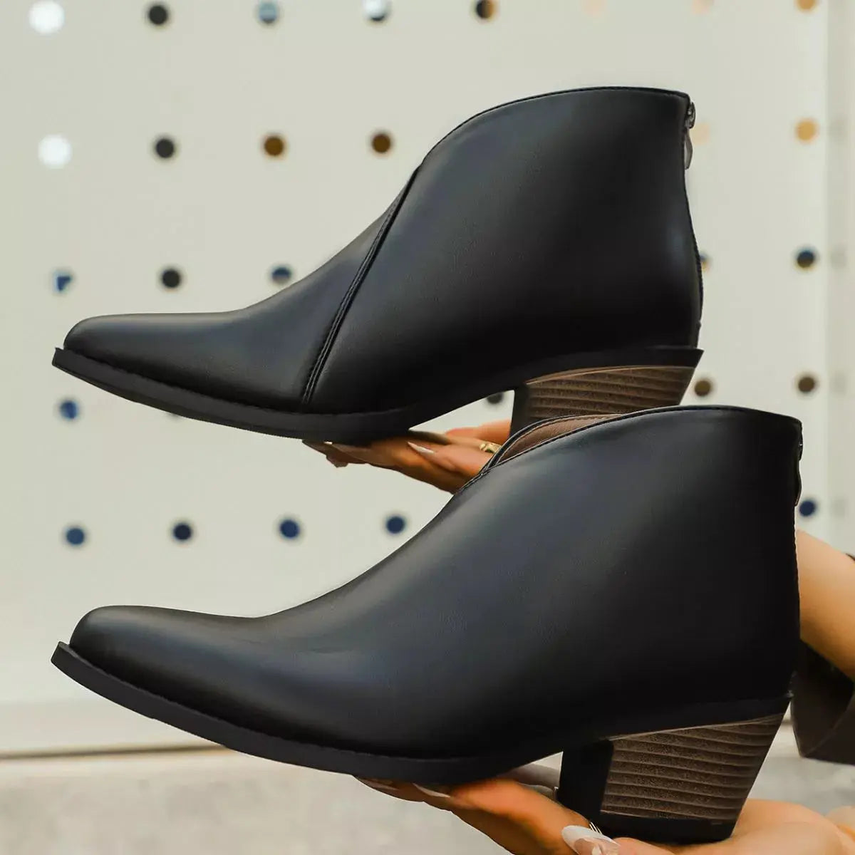 Pointed-Toe Ankle Boots Simply Love