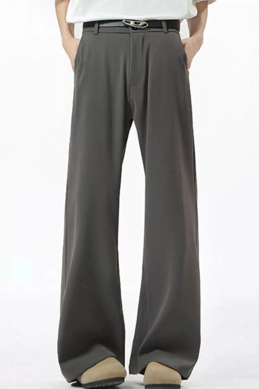 Men's Full Size Wide Leg Pants Plus Size Simply Love