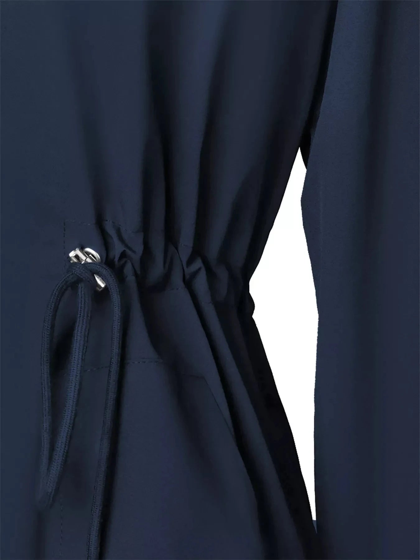 Zip Up Waterproof Hooded Outerwear With Pockets And Drawstring Simply Love