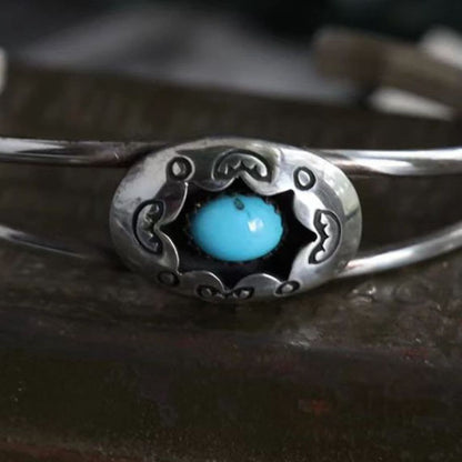 Turquoise Open Bracelet.