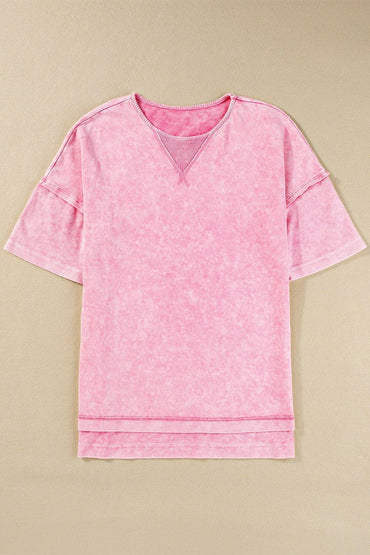 Round Neck Half Sleeve T-Shirt.