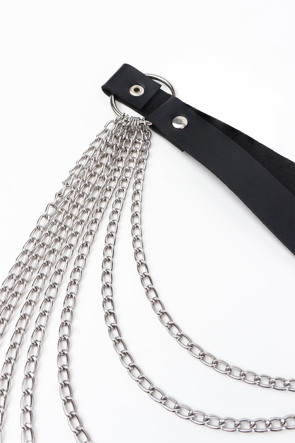 PU Belt with Chain.