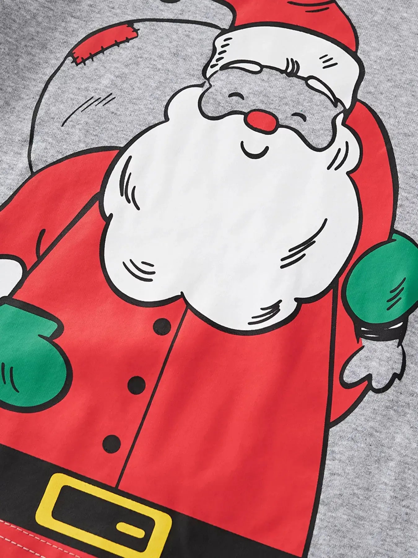 Children's Santa Round Neck Pajama Set Simply Love